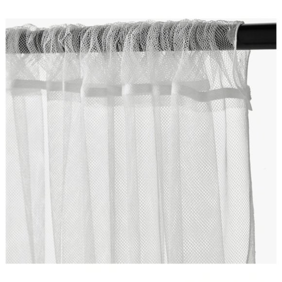 6 Panel White Netting mosquito Curtain ikea - Picture 5 of 5